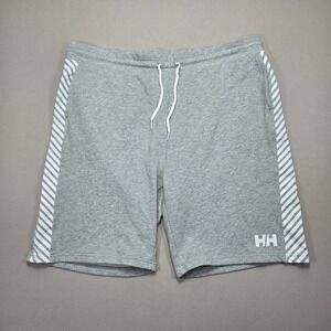 Helly Hansen Athletic Shorts‎ Striped Trim Lounge Casual Gray Men's 2XL